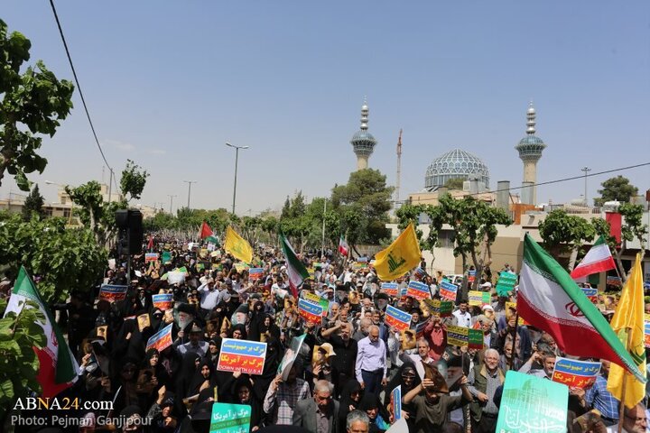 Photos: Anti-Zionist Friday of Rage march held in Isfahan