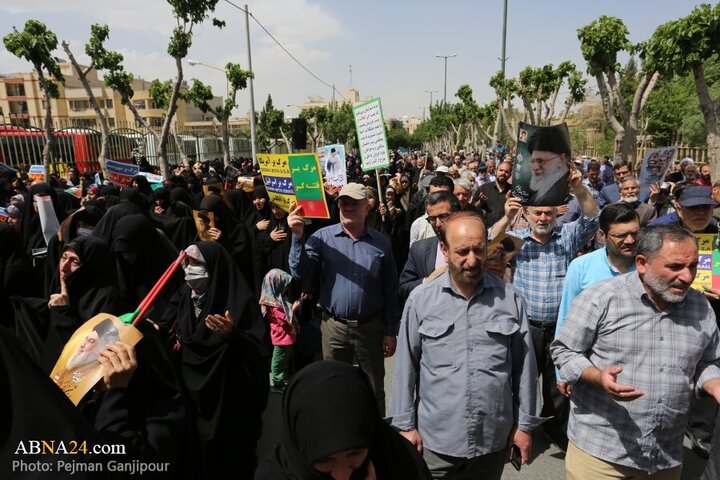 Photos: Anti-Zionist Friday of Rage march held in Isfahan