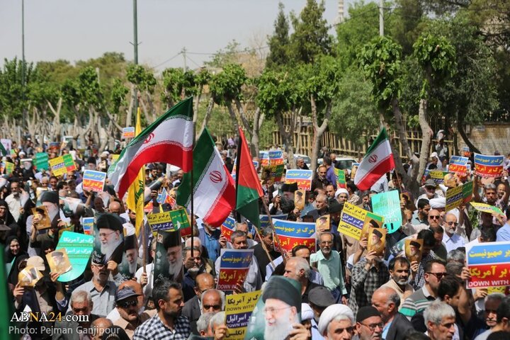 Photos: Anti-Zionist Friday of Rage march held in Isfahan