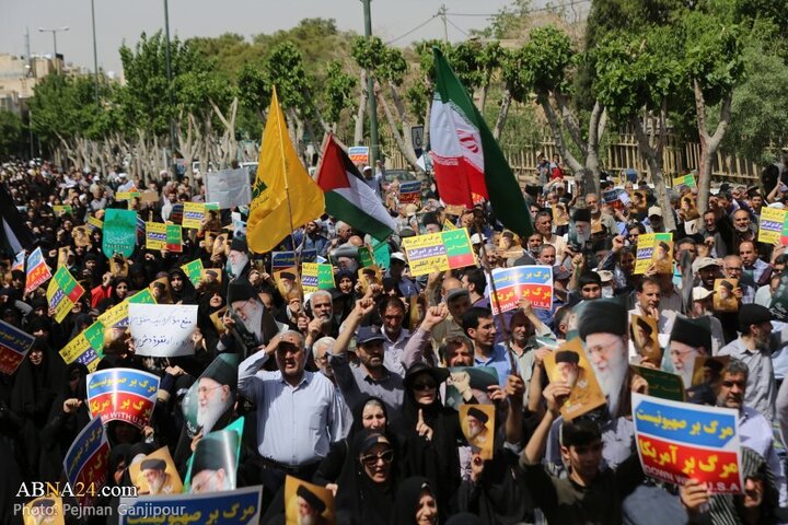 Photos: Anti-Zionist Friday of Rage march held in Isfahan