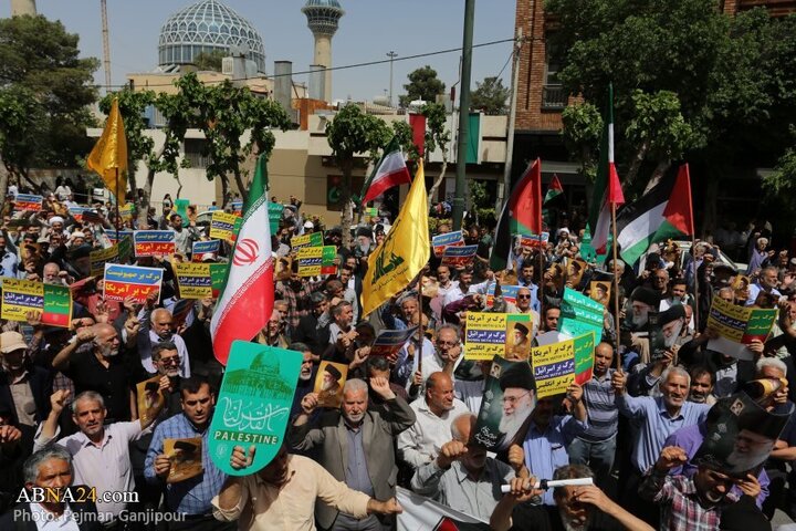Photos: Anti-Zionist Friday of Rage march held in Isfahan