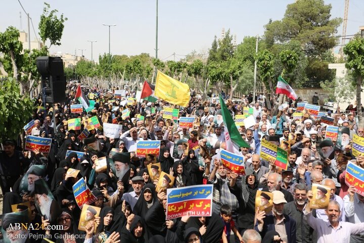 Photos: Anti-Zionist Friday of Rage march held in Isfahan