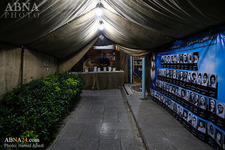 Photos: Memorial ceremony of martyrs of Haqqani Seminary held with presence of Ayatollah Ramazani