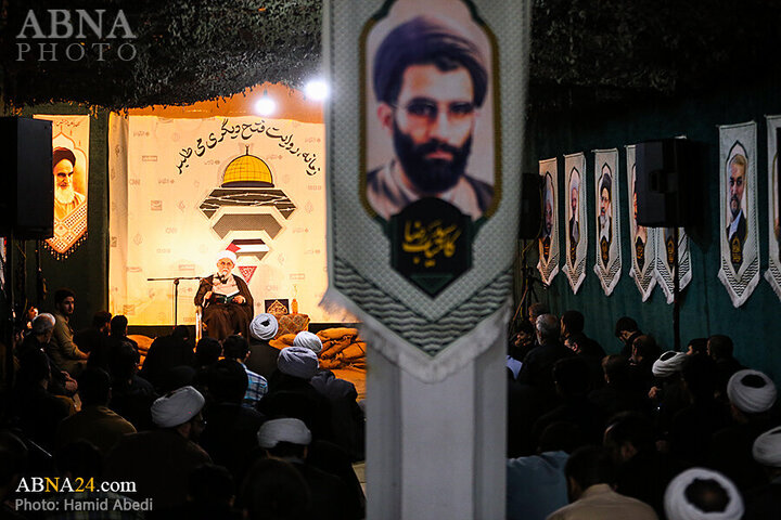 Photos: Memorial ceremony of martyrs of Haqqani Seminary held with presence of Ayatollah Ramazani