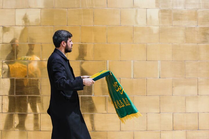 پرچم حرم رضوی