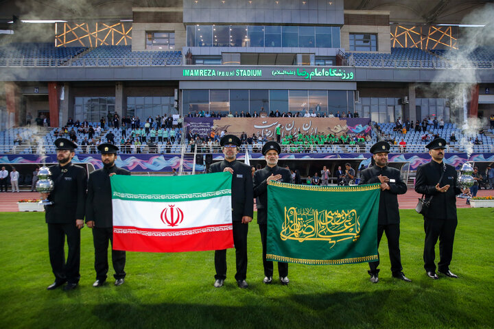 Photos: Opening ceremony of Fourth Imam Reza International Athletics Tournament
