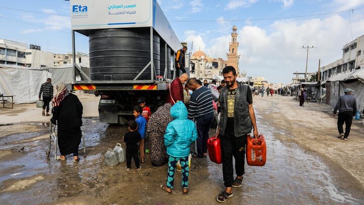 Photos: Severe water shortage crisis in Gaza