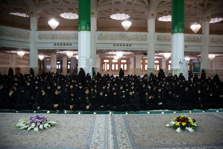 Photos: Khotbeh Khani ritual held at Hazrat Masoumeh holy shrine
