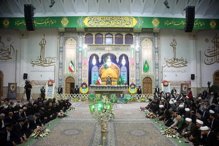 Photos: Khotbeh Khani ritual held at Hazrat Masoumeh holy shrine