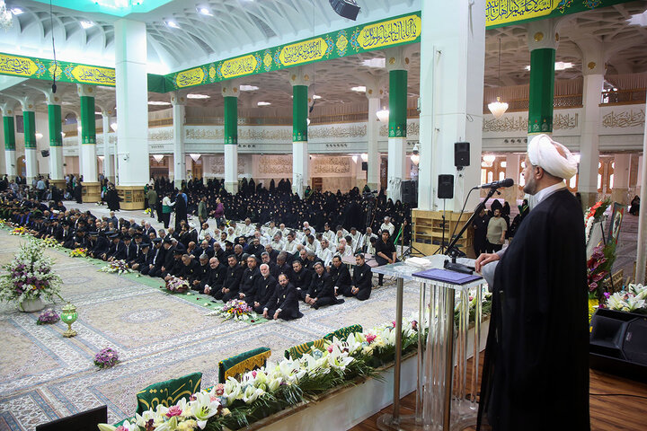 Photos: Khotbeh Khani ritual held at Hazrat Masoumeh holy shrine