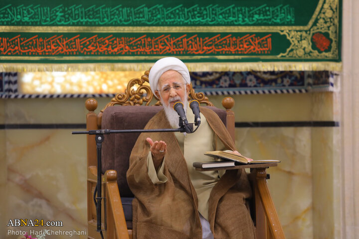 مراسم بزرگداشت مقام معلم و تقدیر از آیت‌الله جوادی آملی