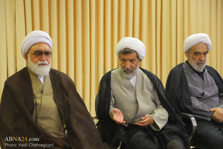 دیدار تولیت آستان قدس رضوی با آیت الله جوادی آملی