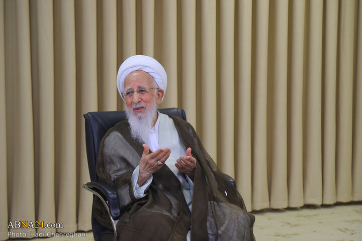 دیدار تولیت آستان قدس رضوی با آیت الله جوادی آملی