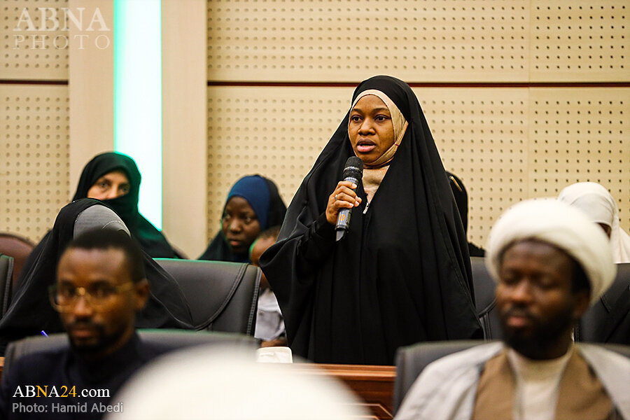 Nigerian female media activist emphasizes the importance of spreading the teachings of Ahl al-Bayt (AS)