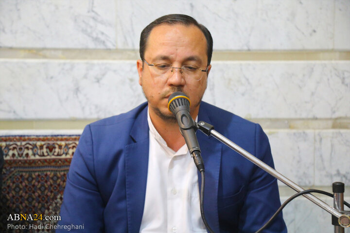مراسم سالگرد شهادت آیت‌الله شهید سلیمانی در شهر قم
