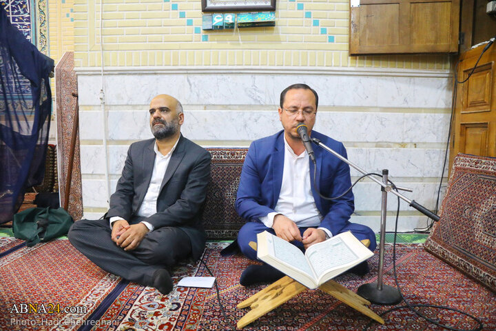 مراسم سالگرد شهادت آیت‌الله شهید سلیمانی در شهر قم