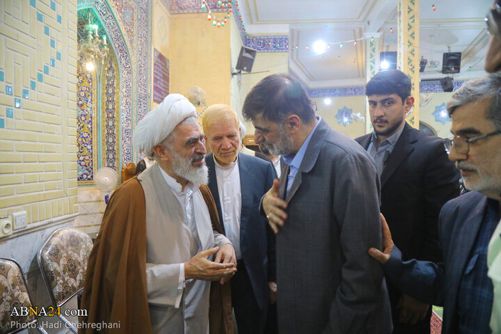 مراسم سالگرد شهادت آیت‌الله شهید سلیمانی در شهر قم