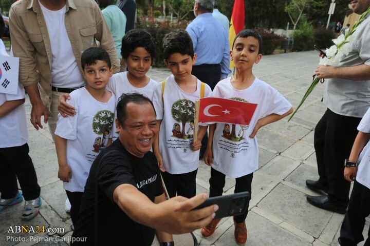 کاشت درخت صلح در اصفهان