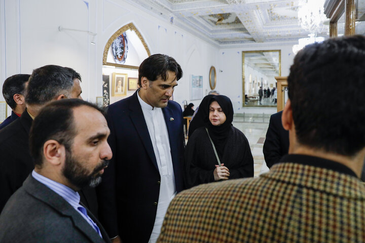 Photos: Pakistan PM's special assistant visits Imam Reza Shrine