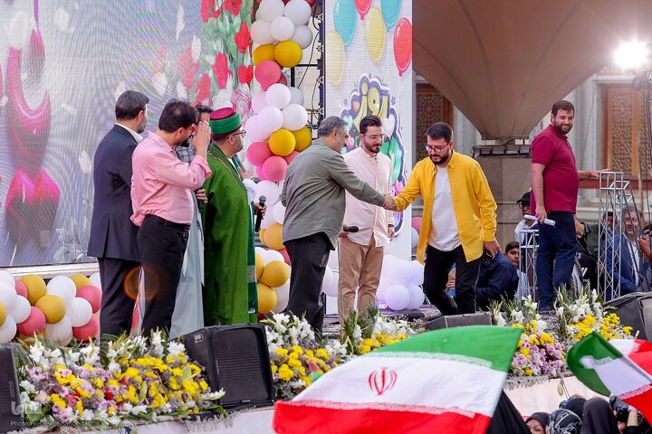 Photos: Thousands attend 'Mahfel' Quranic gathering in Qom, Iran