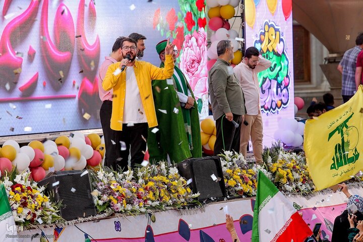 Photos: Thousands attend 'Mahfel' Quranic gathering in Qom, Iran