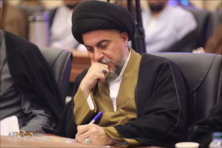 دیدار علمای حوزه علمیه نجف اشرف با دبیرکل مجمع جهانی اهل‌بیت(ع)