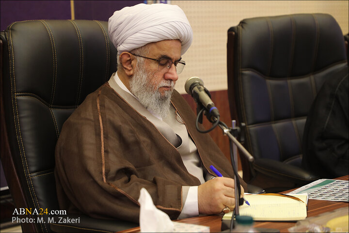 دیدار علمای حوزه علمیه نجف اشرف با دبیرکل مجمع جهانی اهل‌بیت(ع)