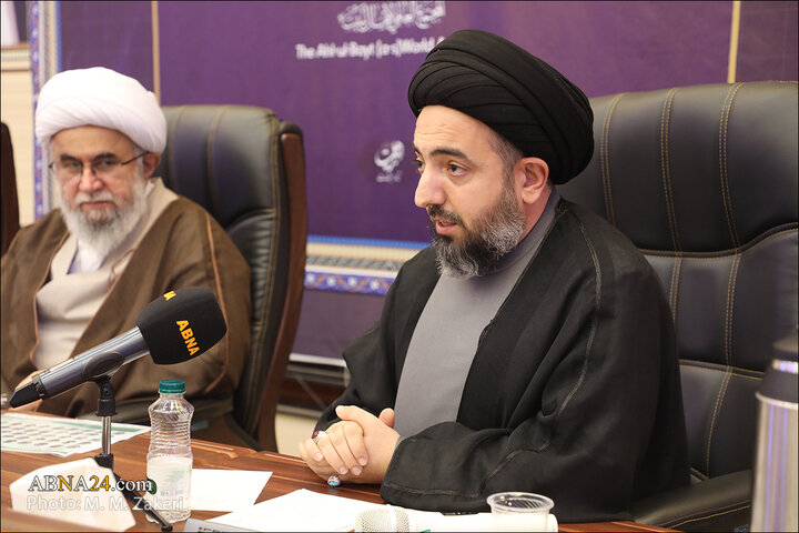 دیدار علمای حوزه علمیه نجف اشرف با دبیرکل مجمع جهانی اهل‌بیت(ع)