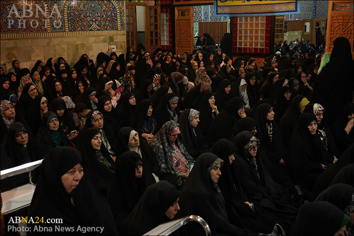 گزارش تصویری | جشن دهه کرامت با سخنرانی حجت الاسلام عالی