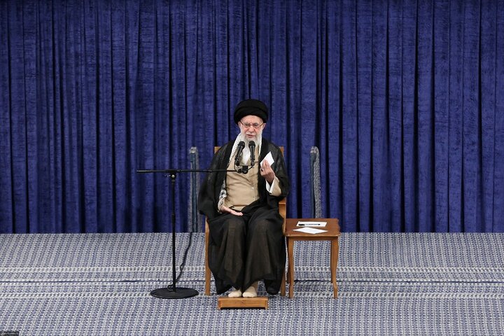 دیدار کارگزاران حج با رهبر انقلاب