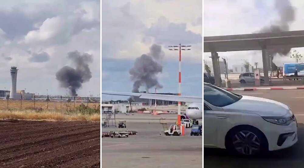 Yemen strikes Ben Gurion Airport