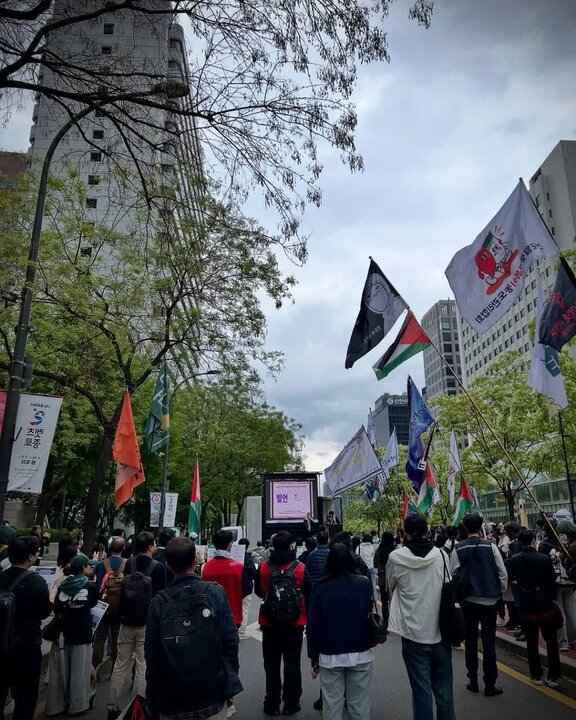 راهپیمایی سئول
