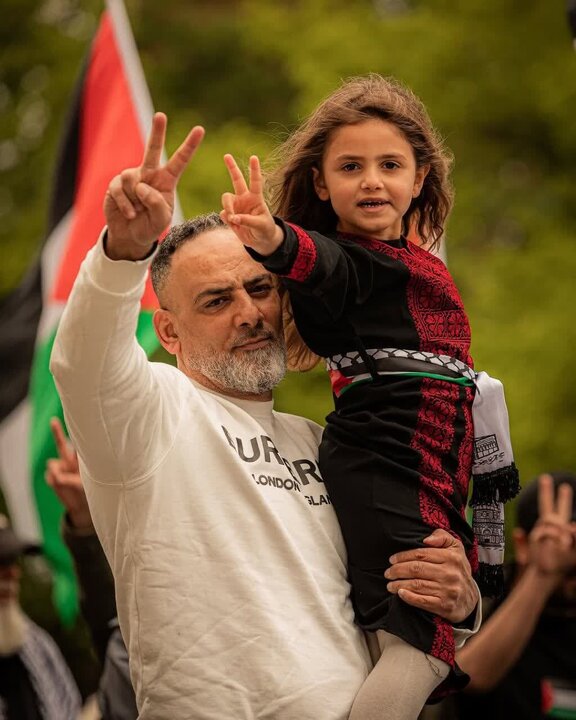 Photos: Demonstration in Copenhagen in support of Gaza