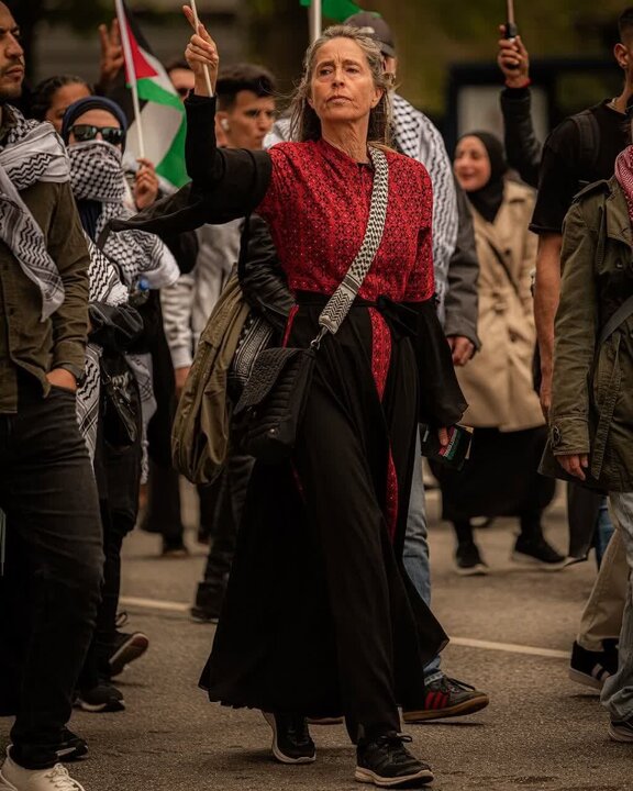 Photos: Demonstration in Copenhagen in support of Gaza