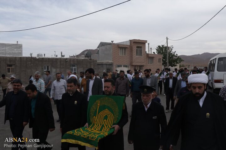 کاروان زیر سایه خورشید میهمان مردم شهرستان نائین اصفهان