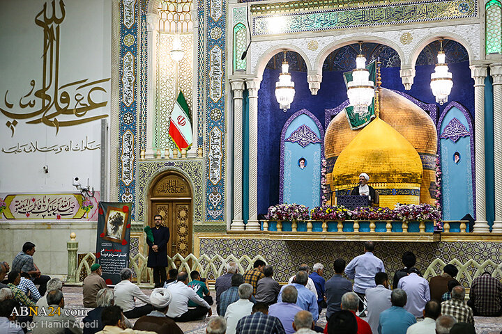 مراسم یادبود جان‌باختگان حادثه بندر شهید رجایی در شهر قم