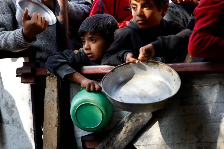 Nearly 290,000 Palestinian children face starvation in Gaza
