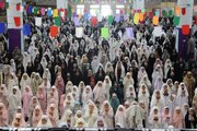 Photos: Special ceremony of Hazrat Masoumeh birth anniversary and Friday prayer for girls held in Zanjan