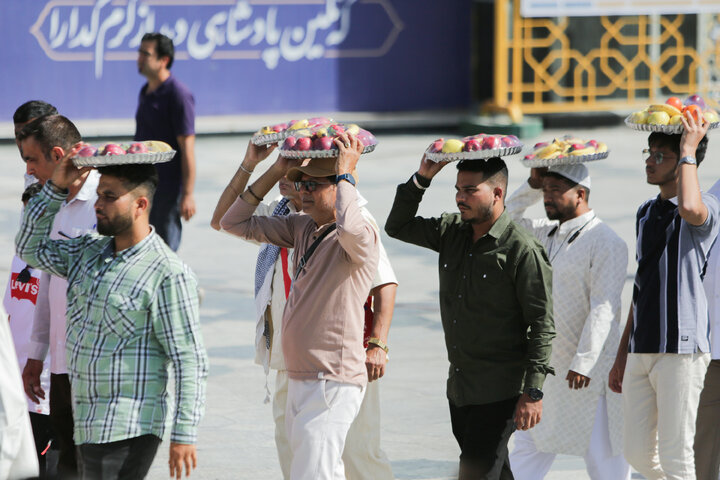Photos: Traditional "Tabaq Dastarkhwan" ceremony held at Astan Quds Razavi