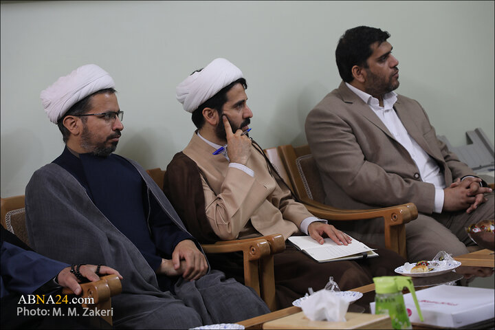 دیدار اعضای دانشنامه ویکی با حجت الاسلام شهرستانی