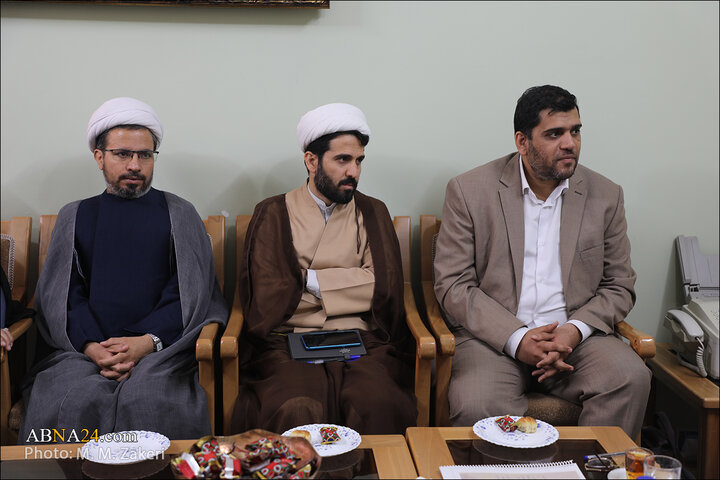 دیدار اعضای دانشنامه ویکی با حجت الاسلام شهرستانی