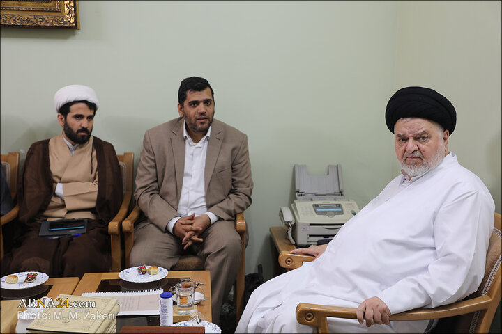 دیدار اعضای دانشنامه ویکی با حجت الاسلام شهرستانی