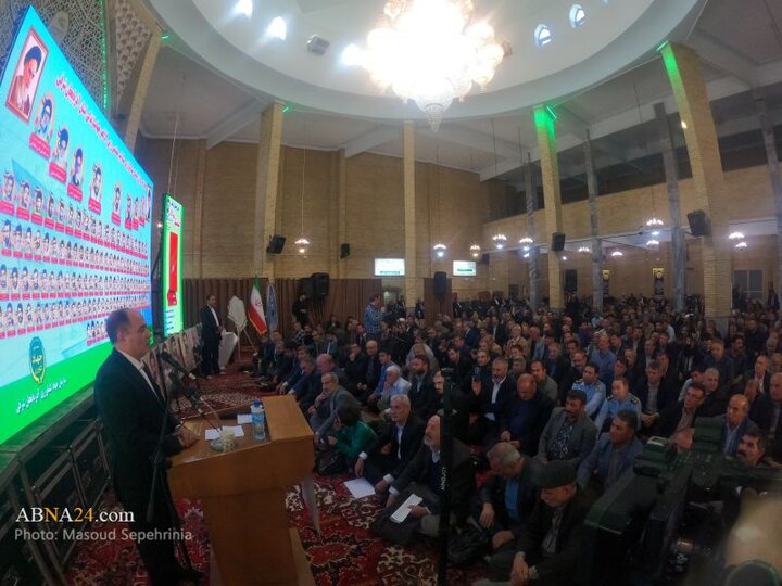یادواره شهدای سرداران و سنگرسازان بی‌سنگر در شهر تبریز