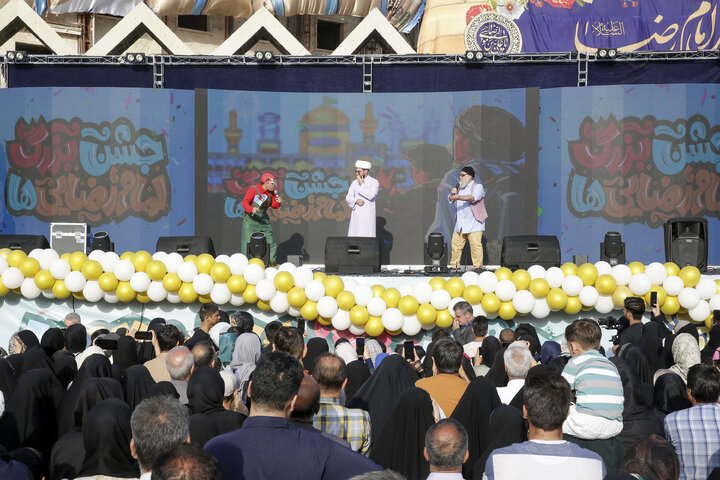 جشن بزرگ امام رضایی‌ها در مشهد