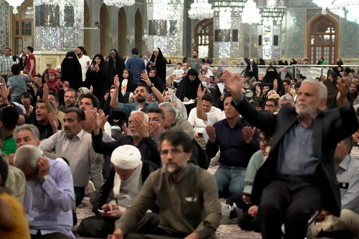 آئین «جمعه‌های انتظار» در حرم مطهر رضوی