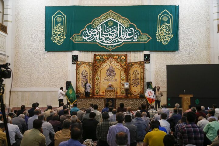 سخنرانی حجت الاسلام والمسلمین عالی در حرم مطهر شاهچراغ(ع)
