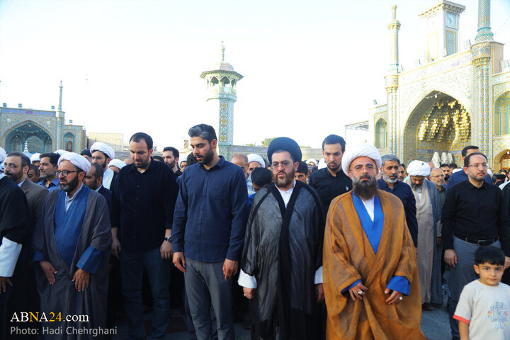 مراسم_تشییع استاد حشمت‌پور در شهر قم