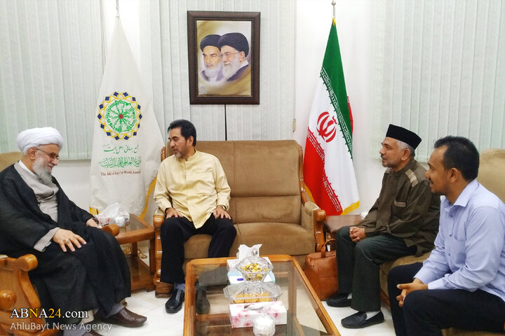 دیدار اندیشمندان اندونزی با آیت الله رمضانی