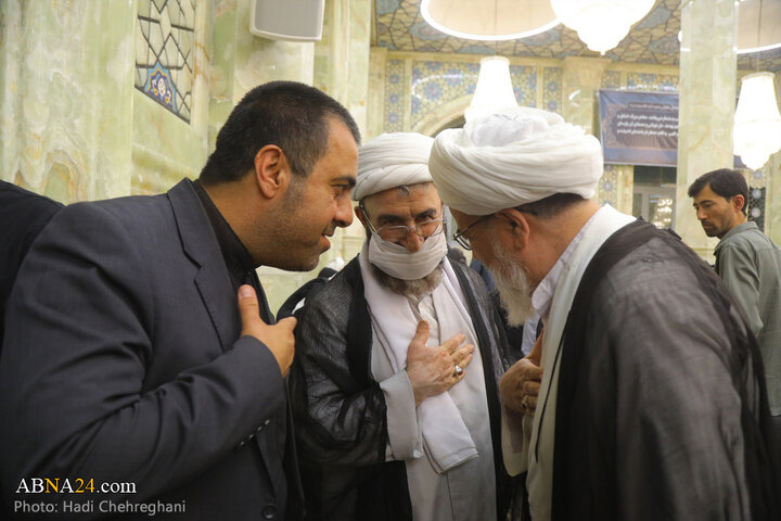 مراسم شانزدهمین سالگرد ارتحال آیت الله بهجت در مسجد اعظم قم