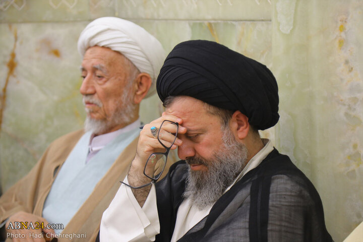 مراسم شانزدهمین سالگرد ارتحال آیت الله بهجت در مسجد اعظم قم